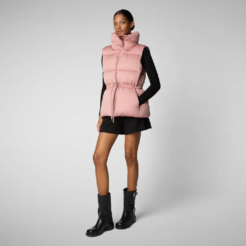 Deal Mania Woman's vest Ren in Misty Rose