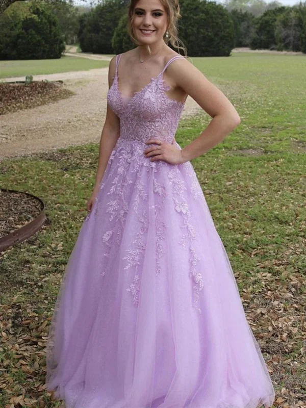Unbeatable Prices A Line V Neck Purple Lace Long Prom Dresses, Purple Lace Formal Dresses, Purple Evening Dresses Unbeatable Prices A Line V Neck Purple Lace Long Prom Dresses, Purple Lace Formal Dresses, Purple Evening Dresses