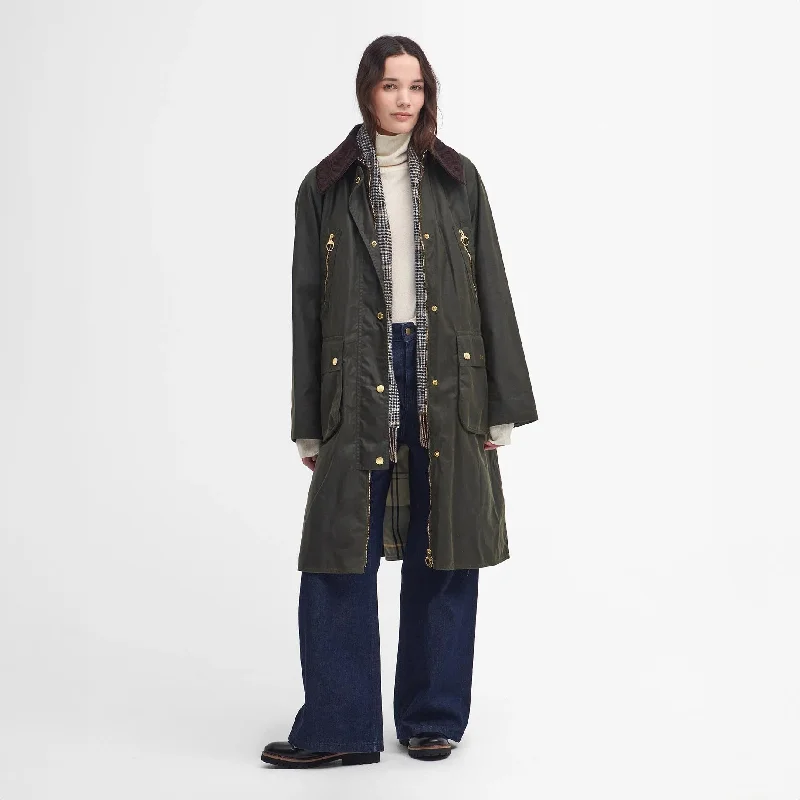 Shop and Save Ebberston Waxed Jacket Archive Olive/Ancient