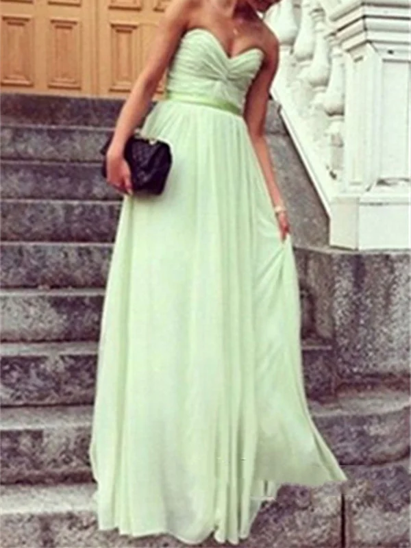 Exclusive Online Offer A Line Sage Long Prom Dresses, Long Bridesmaid Dresses, Formal Dresses, Wedding Party Dresses Exclusive Online Offer A Line Sage Long Prom Dresses, Long Bridesmaid Dresses, Formal Dresses, Wedding Party Dresses