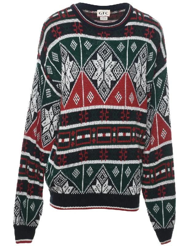 Year-End Sale Nordic Jumper - L
