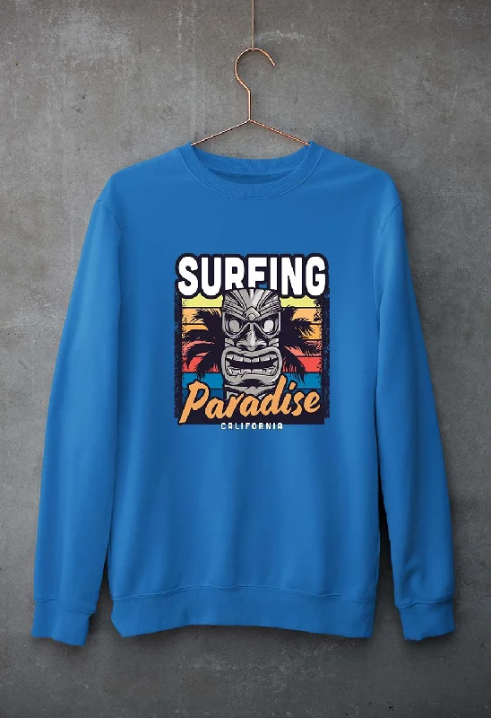 trendy sports sweatshirtSurfing California Unisex Sweatshirt for Men/Women