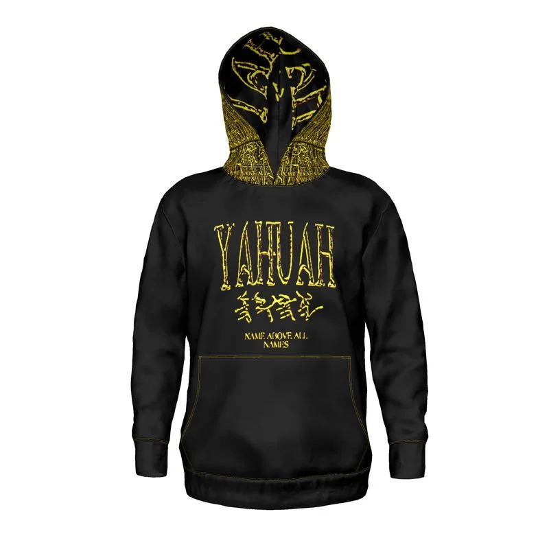 Amazing Deals Yahuah-Name Above All Names 01-02 Designer Unisex Pullover Hoodie