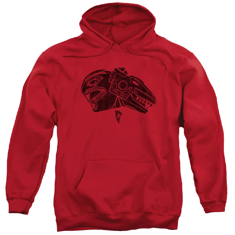 sporty hooded sweatshirtMighty Morphin Power Rangers Red - Pullover Hoodie