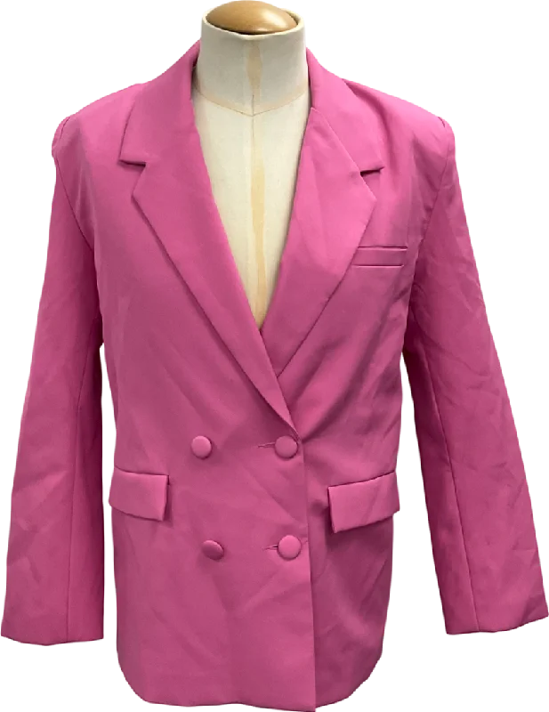 Buy Now SLA the label Pink Oversized Blazer UK M