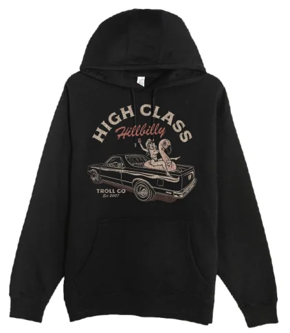 Can't Be Beat Women’s High Class Camino Hoodie, Black
