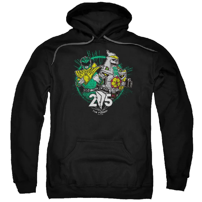 graphic hoodie with printMighty Morphin Power Rangers Green 25 - Pullover Hoodie