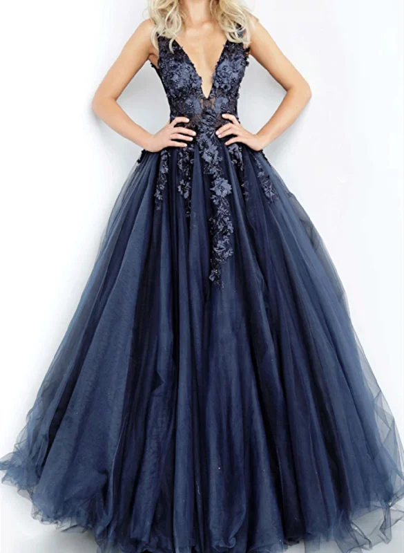 pleated dresspleated dressWholesale V Neck Navy Blue Lace Beaded Prom Dresses