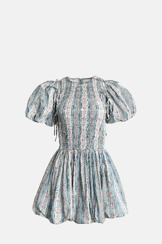 Unbeatable Prices Becca Bubble Mini Dress Wallpaper Floral