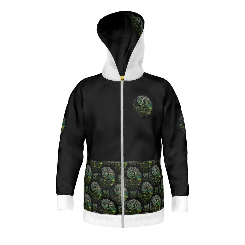 Price Slash Tree of Life - As above, so below by KTJ Designer Unisex Full Zip Hoodie Price Slash Tree of Life - As above, so below by KTJ Designer Unisex Full Zip Hoodie