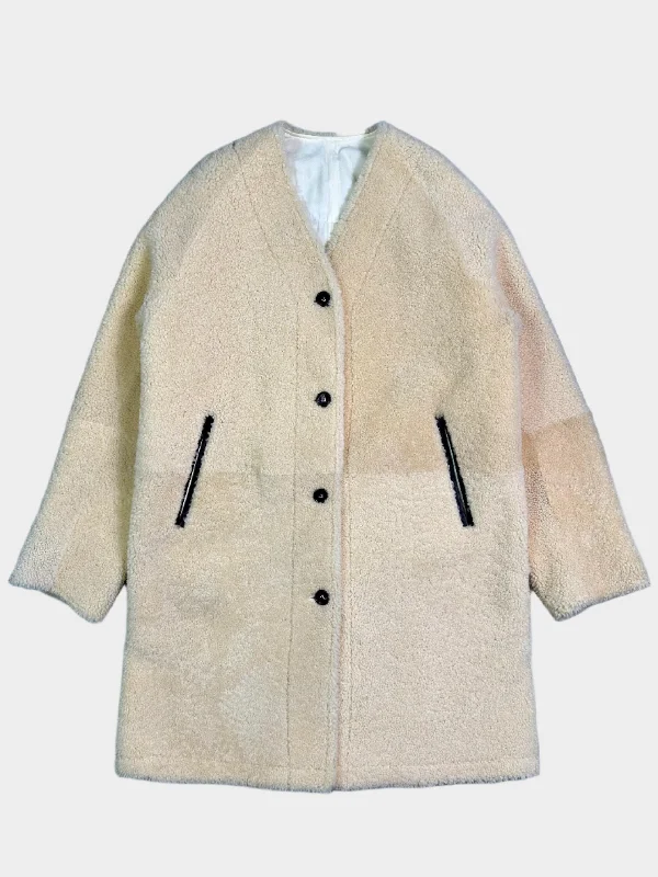 Overstock Shearling Coat