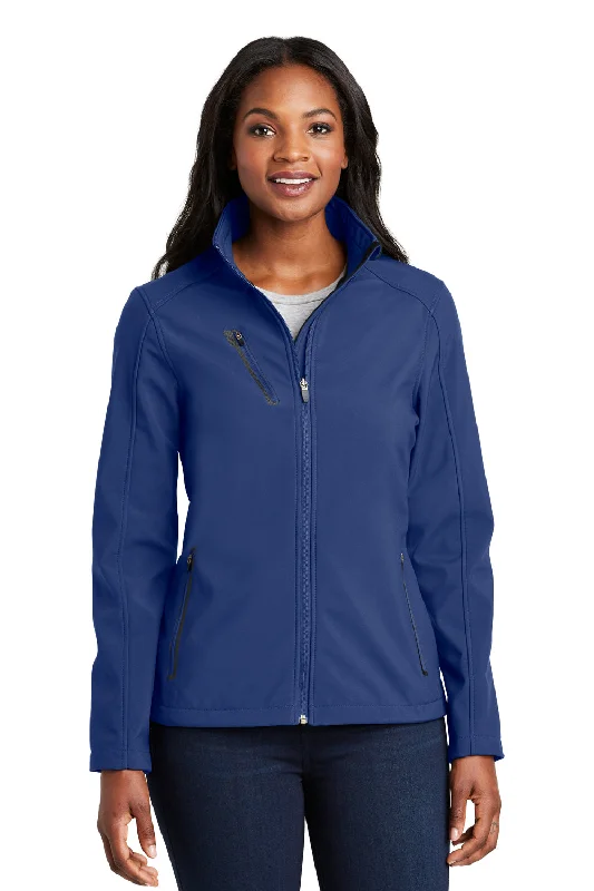 Limited Stock Port Authority Womens Welded Wind & Water Resistant Full Zip Jacket - Estate Blue Limited Stock Port Authority Womens Welded Wind & Water Resistant Full Zip Jacket - Estate Blue