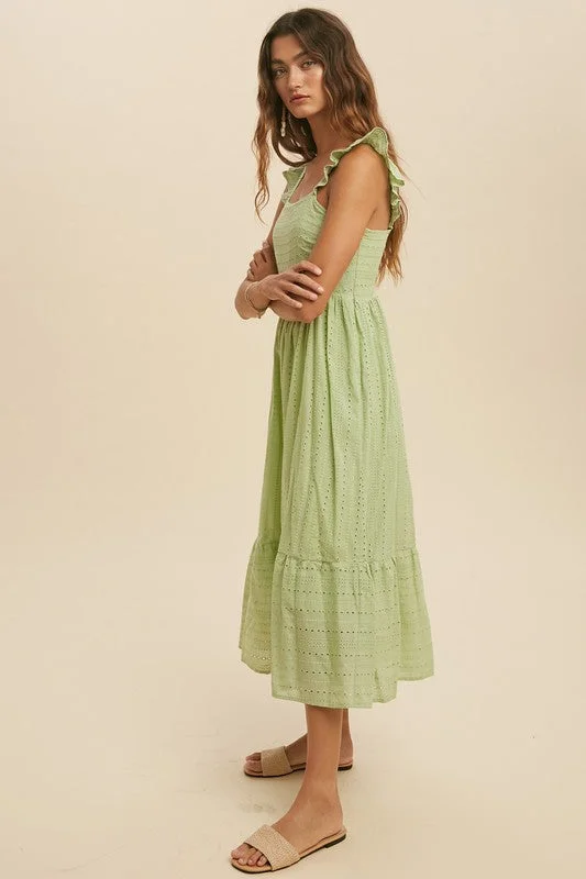 one-shoulder dressone-shoulder dress"Eyelet"