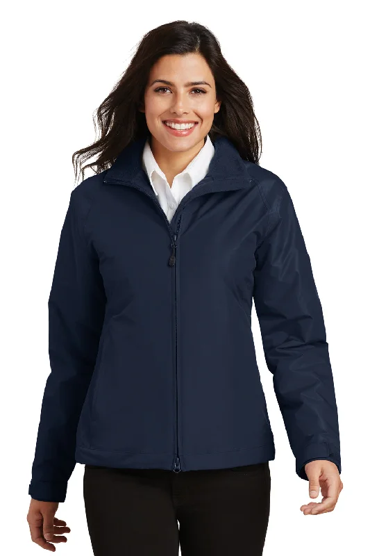 Bargain Prices Port Authority Womens Challenger Wind & Water Resistant Full Zip Jacket - True Navy Blue Bargain Prices Port Authority Womens Challenger Wind & Water Resistant Full Zip Jacket - True Navy Blue