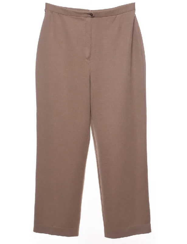 Daily Deals Light Brown Casual Trousers - W30 L29