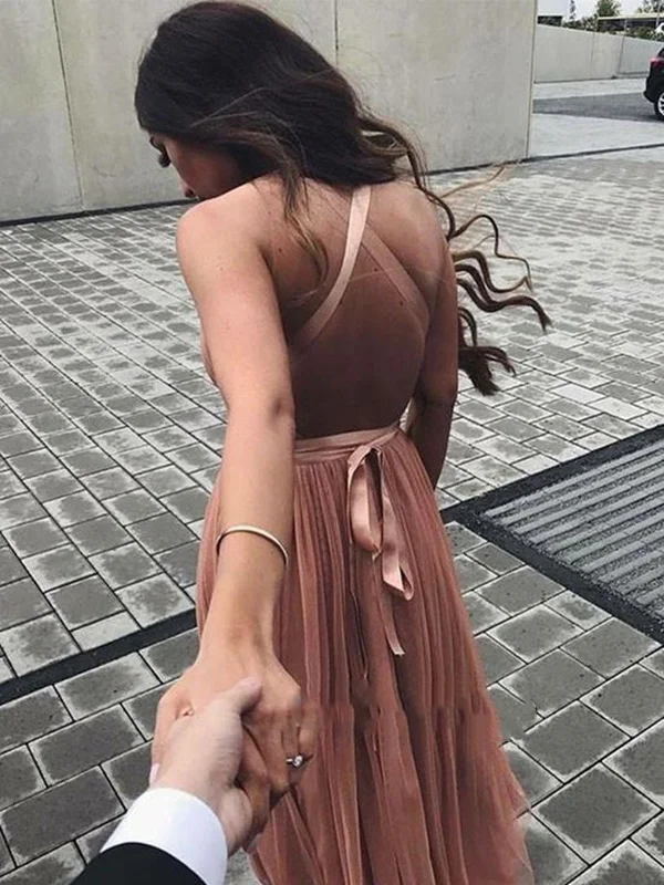 Stock Up and Save A Line V Neck Backless Prom Dresses, V Neck Backless Formal Dress, V Neck Homecoming Dresses Stock Up and Save A Line V Neck Backless Prom Dresses, V Neck Backless Formal Dress, V Neck Homecoming Dresses