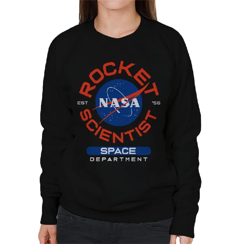Price Rollback NASA Space Department Rocket Scientist Women's Sweatshirt