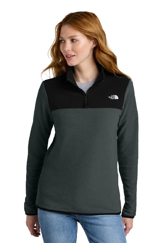 Buy Now The North Face Womens Glacier Fleece 1/4 Zip Jacket - Asphalt Grey/Black - New Buy Now The North Face Womens Glacier Fleece 1/4 Zip Jacket - Asphalt Grey/Black - New