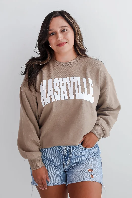 Sale Event Tan Nashville Sweatshirt