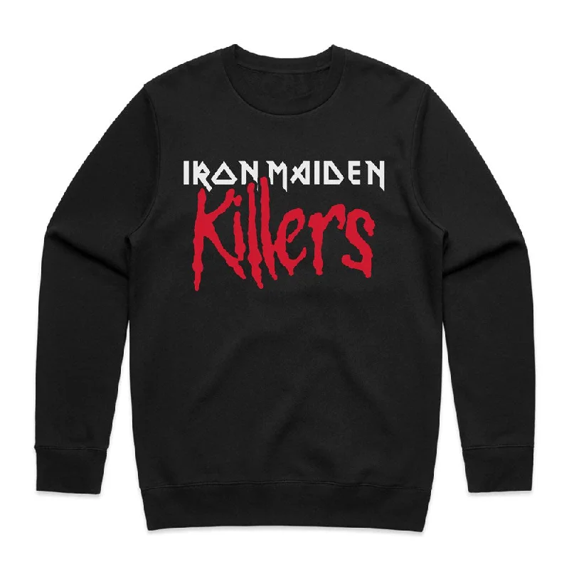 Today’s Special Iron Maiden - Killers Big Axe - Black Crewneck Sweater
