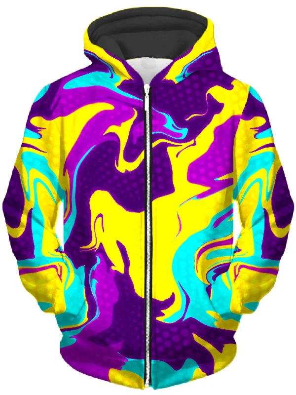 Price Reduction Psychic Bliss Unisex Zip-Up Hoodie