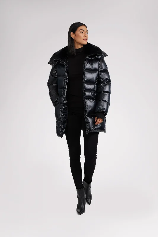 Savings Alert Lyra Women's Quilted Puffer Jacket