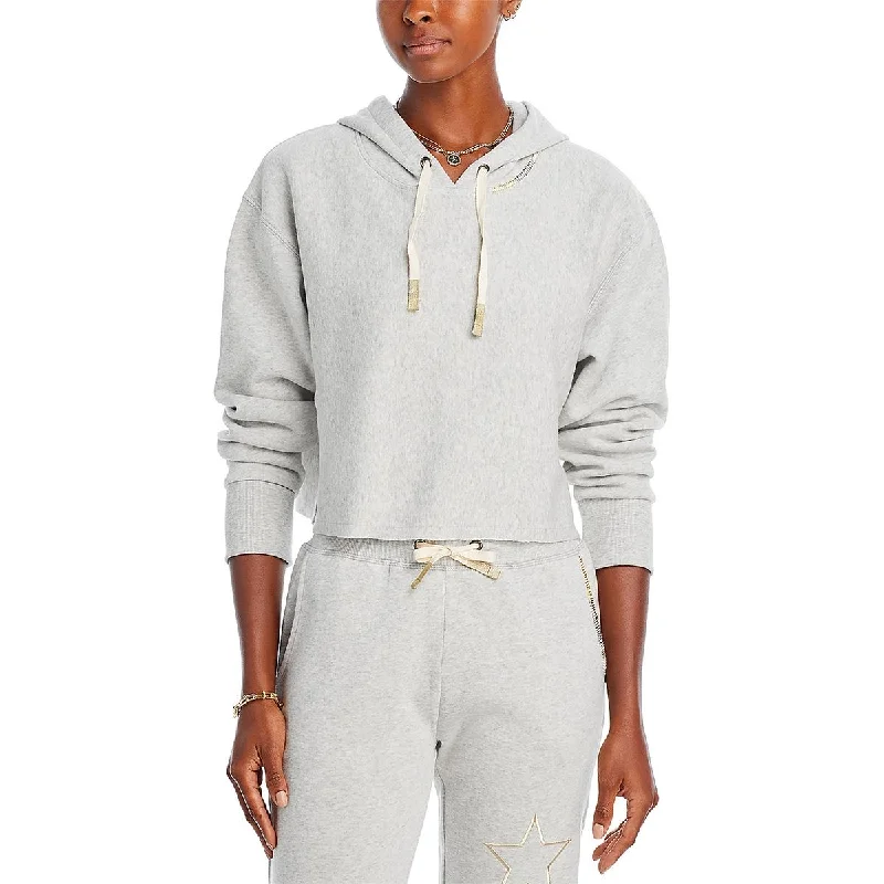 Bargain Prices Vintage Havana Womens Heathered Cropped Hoodie