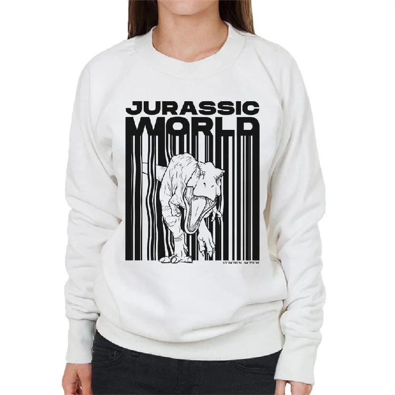 slim fit workout hoodieJurassic World Tyrannosaurus Rex Women's Sweatshirt