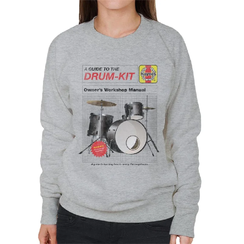 lightweight fitness hoodieHaynes Drum Kit Owners Workshop Manual Women's Sweatshirt