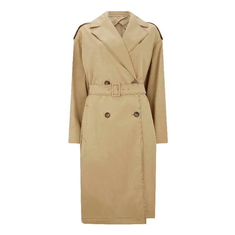 Can't Be Beat Palmizi Cotton Gaberdine Raincoat