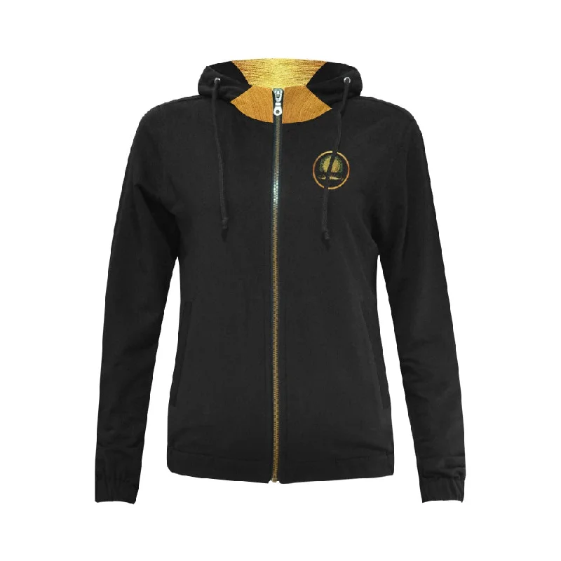Deep Discounts Yahuah-Tree of Life 03-01 Ladies Designer Full Zip Hoodie