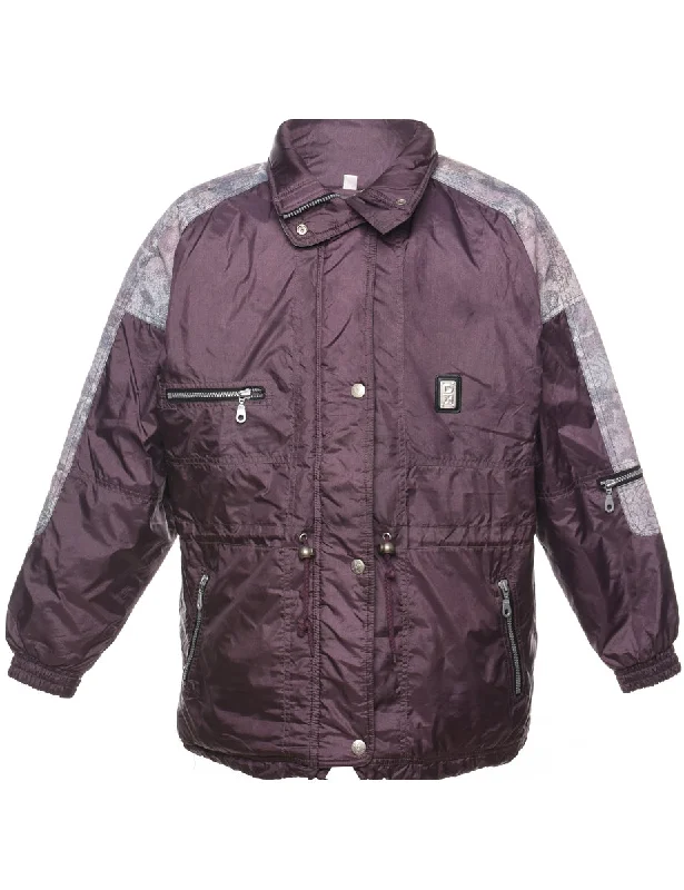Online Only Nylon Purple 1990s Jacket - L