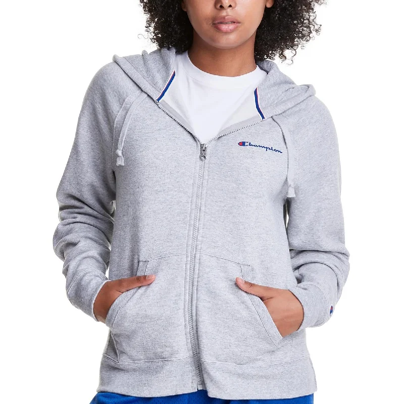 Discount Deals Champion Womens Hooded Pocket Zip Hoodie