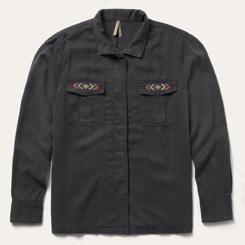 Overstock Black Aztec Jacket