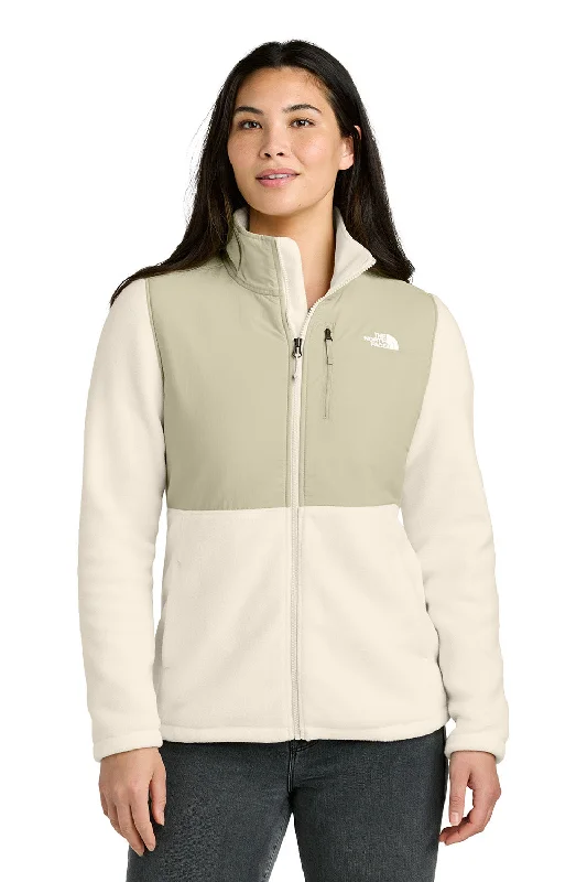 Weekend Flash Sale The North Face Womens Highest Peak Fleece Full Zip Jacket - Gardenia/Gravel Grey - New Weekend Flash Sale The North Face Womens Highest Peak Fleece Full Zip Jacket - Gardenia/Gravel Grey - New