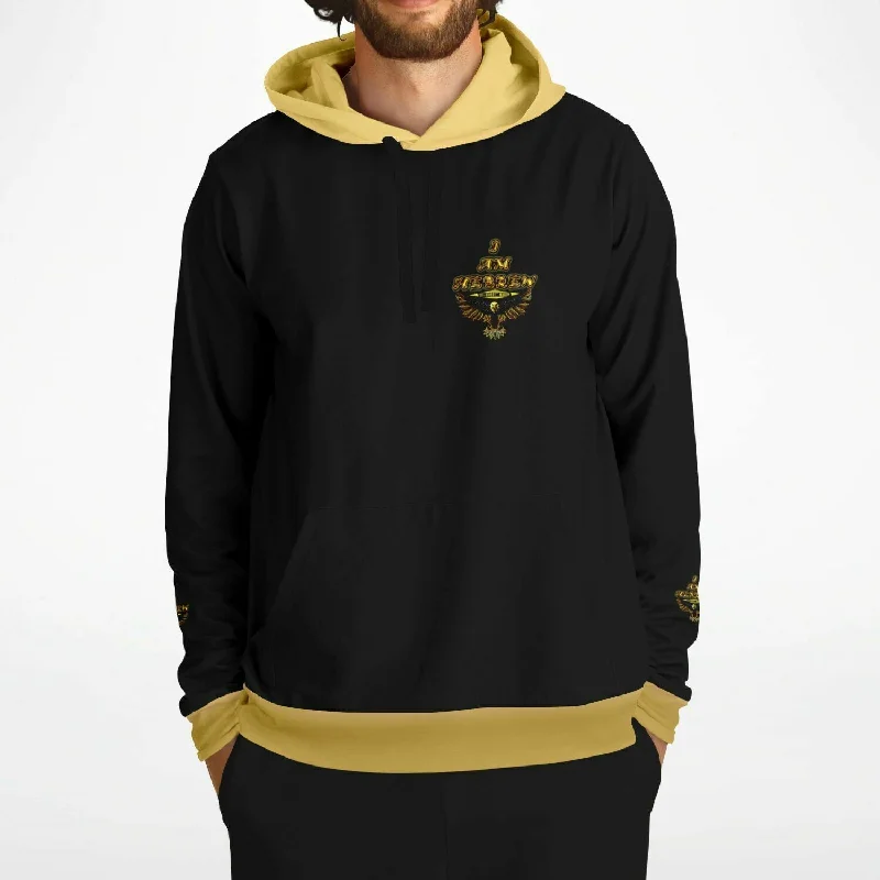 Year-End Clearance I AM HEBREW 02 Designer Fashion Triblend Unisex Pullover Hoodie