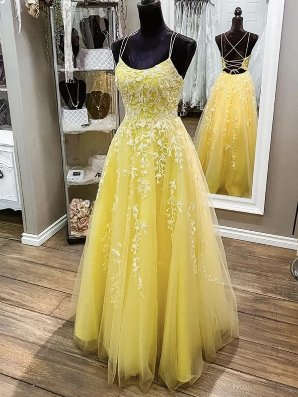 Best Deals A Line Backless Yellow Lace Long Prom Dresses, Yellow Lace Formal Graduation Evening Dresses Best Deals A Line Backless Yellow Lace Long Prom Dresses, Yellow Lace Formal Graduation Evening Dresses