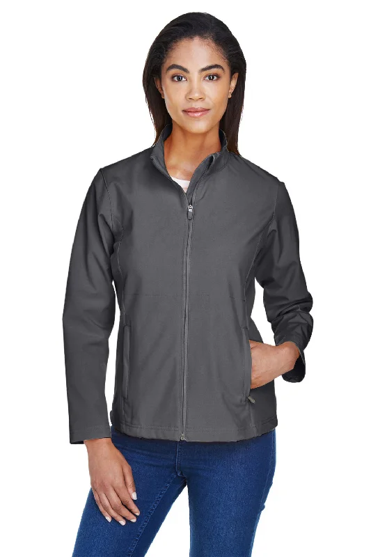 Savings Galore Team 365 Womens Leader Windproof & Waterproof Full Zip Jacket - Graphite Grey