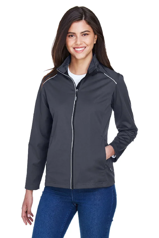 Deal Mania Core 365 Womens Techno Lite Water Resistant Full Zip Jacket - Carbon Grey Deal Mania Core 365 Womens Techno Lite Water Resistant Full Zip Jacket - Carbon Grey