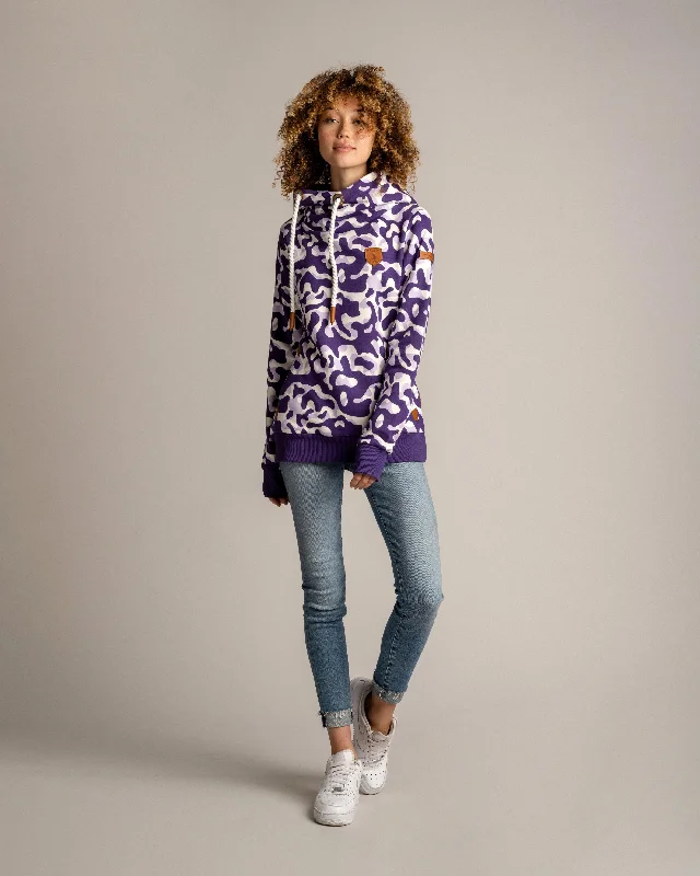 Act Fast Roxanne Grape Camo Hoodie