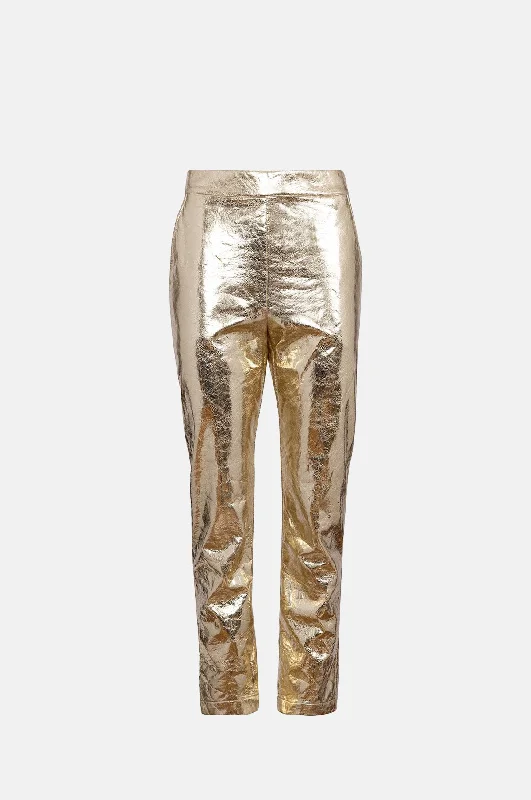 minimaHaskell Pant Cracked Gold