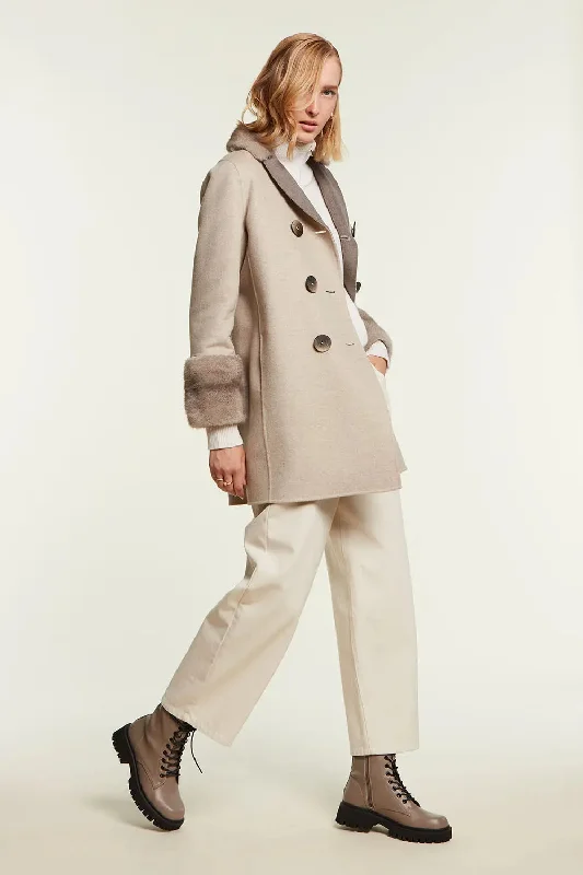 Discount Days Jacket with mink collar and cuffs