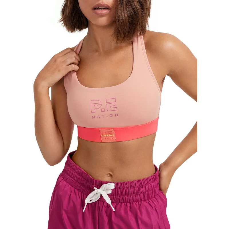 Super Deal P.E Nation Womens Stretch Yoga Athletic Bra