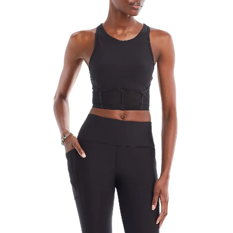 Buy More, Save More Aqua Womens Workout Mesh Sports Bra