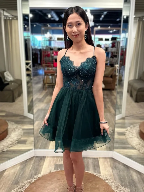 fitted bodycon dressfitted bodycon dressV Neck Dark Green Lace Short Prom Dresses, Green Lace Homecoming Dresses, Short Dark Green Formal Graduation Evening Dresses SP2772