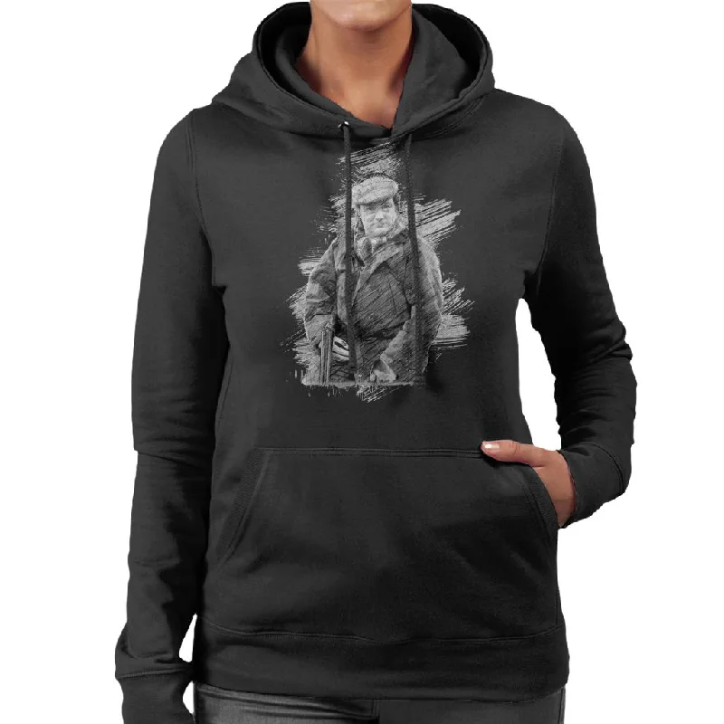 Major Savings TV Times Alan Turner Played By Richard Thorpe Emmerdale Farm Women's Hooded Sweatshirt