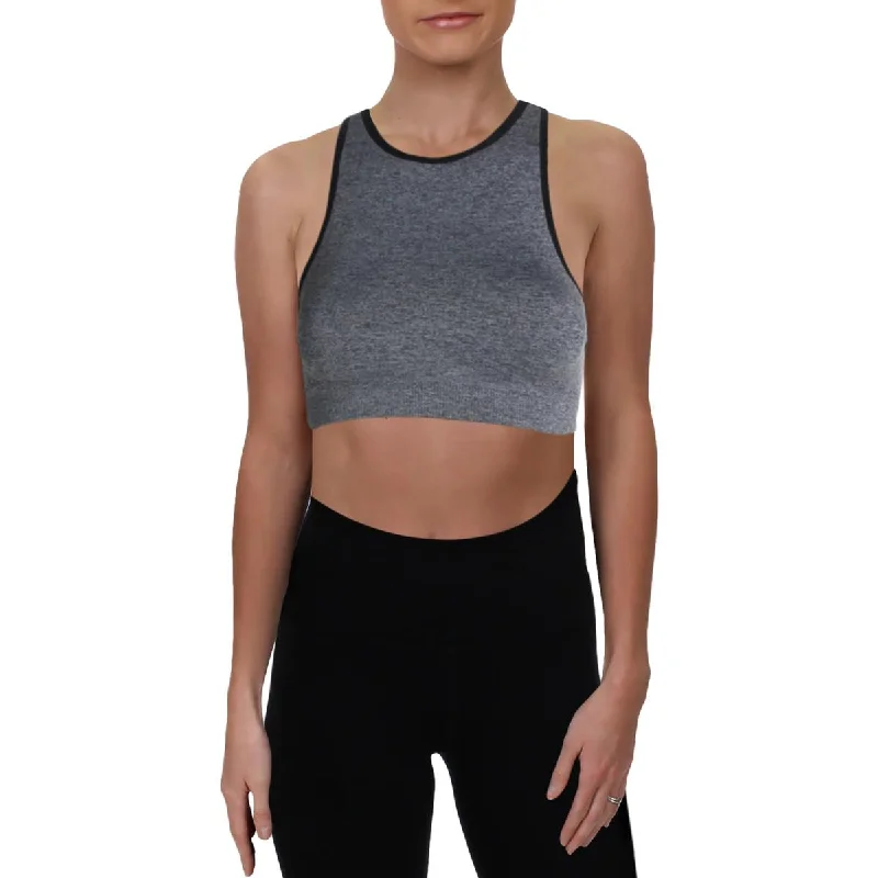 Blowout Sale Marc New York by Andrew Marc Womens High Neck Racerback Sports Bra