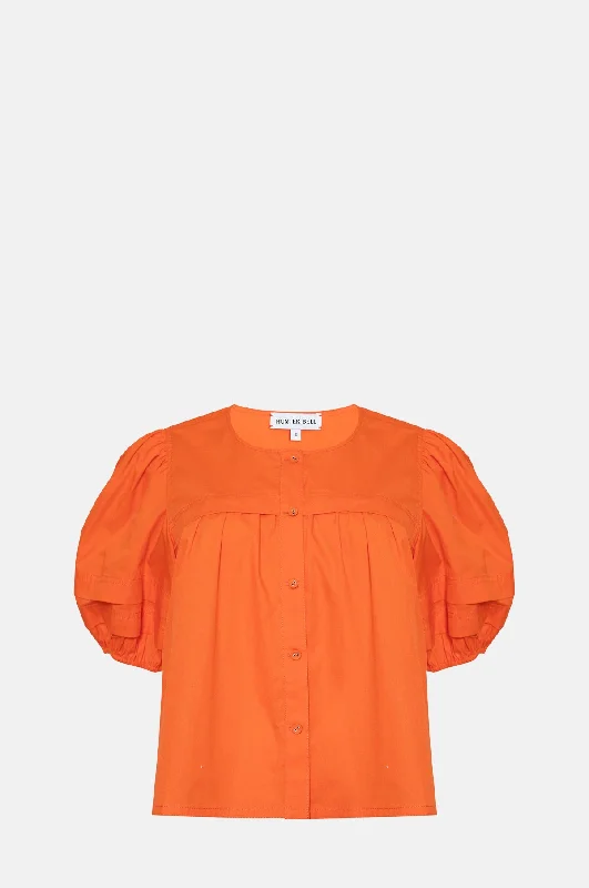 Deal Zone Leanna Blouse Vermillion