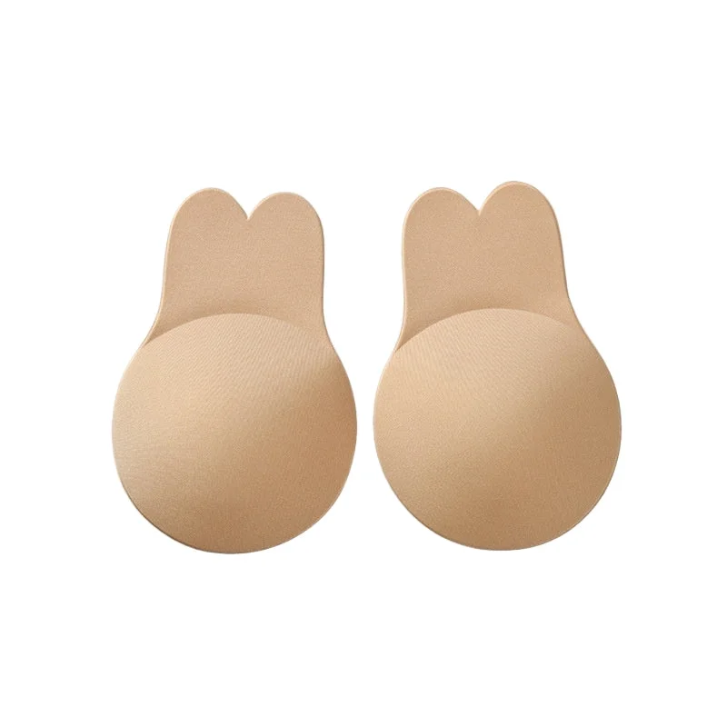 tiered dresstiered dressBunny Ear Lift Bra Strapless Bra Seamless silicone invisible bra with bunny silicone invisible breast tape  691853832859