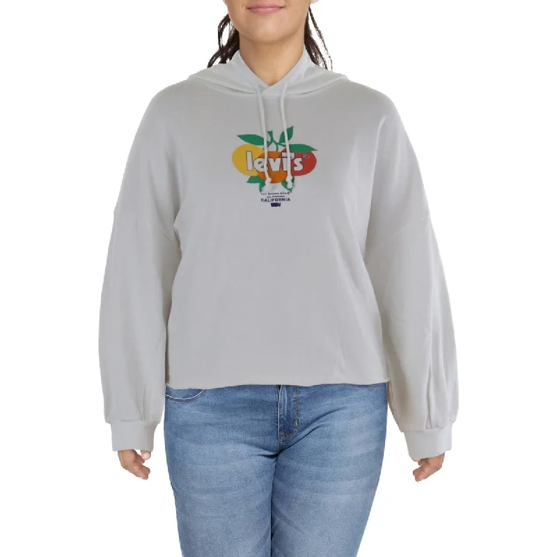 Bonus Savings Levi's Womens Citrus Logo Sweatshirt Hoodie